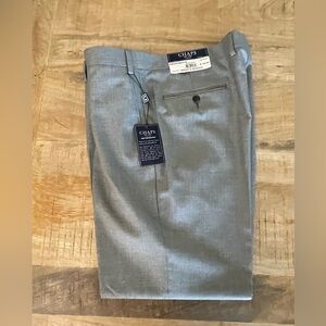 NWT CHAPS Suit Separates Dress Pants Grey Men’s Size 38W x 29L